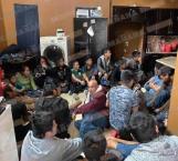 Rescatan a 37 migrantes en una casa de seguridad