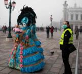 Cancelan Carnaval de Venecia al haber más de 100 infectados con coronavirus