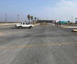Custodia la Guardia Nacional acceso a la playa Bagdad