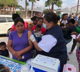 Llevan a migrantes brigada médica