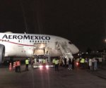 Llega a México avión con insumos médicos de China