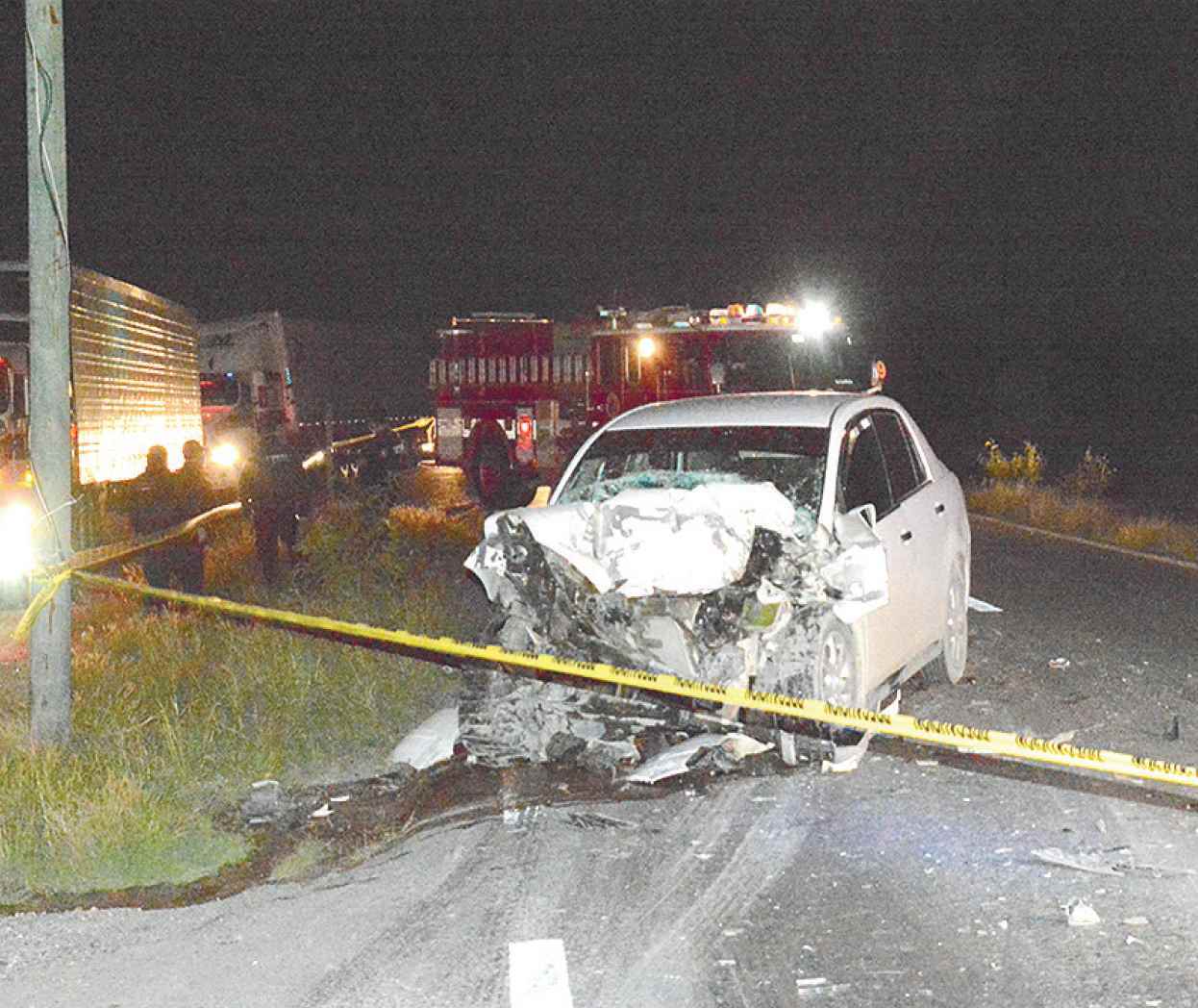 Conductora Muere En Choque