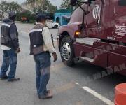 Instalan filtro sanitario en carretera Reynosa-Monterrey