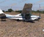 Cae avioneta sobre parcelas al sur de Reynosa