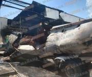 Dos muertos en explosión de pipa en taller de Altamira