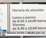 Amplia SAT Reynosa servicio a sábados; pero con previa cita