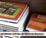 Sigue pendiente entrega de libros en Reynosa