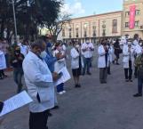 Médicos rinden homenaje a colegas caídos en Matamoros