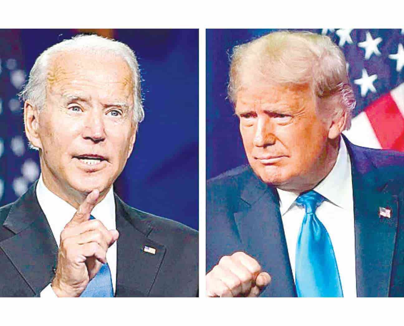 Cruzan Ataques Trump Y Biden A último Minuto