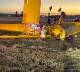 Chocan avionetas en vuelo: hay 2 lesionados