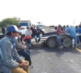 Bloquean ejidatarios la carretera Tampico-Mante