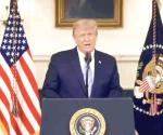 Trump reconoce derrota y condena los disturbios