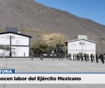 Reconocen labor del Ejército Mexicano