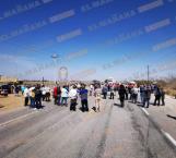 Bloquean campesinos carretera federal Victoria-Matamoros