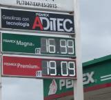 Sube a $16.99 el litro de gasolina
