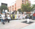 Mujeres protestan por desaparecidos