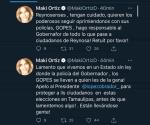 Pide Maki intervención de López Obrador