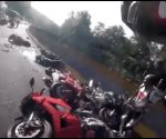 Mueren siete motociclistas tras choque sobre la México-Cuernavaca