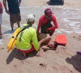 Reynosense casi se ahoga en Playa Miramar