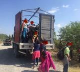 Rescata Ejército Mexicano en dos eventos a 158 migrantes