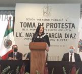 Toma Nataly García protesta como alcaldesa de Díaz Ordaz