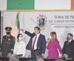 Protesta Carlos Peña Ortiz Como nuevo alcalde