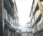 Abandonan biblioteca