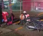 Tráiler aplasta cráneo de motociclista