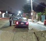 Arrestan a conductor tras dañar obra de asfalto hidráulico