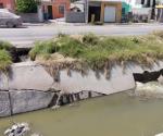 Desembocan aguas negras al canal Rodhe por caídos
