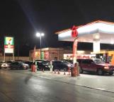 Temor al aumento a gasolinas provoca largas filas en Reynosa