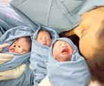 Nacen trillizos en hospital de Victoria