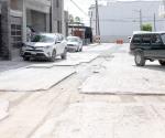 Demandan reparación de calle en la Virreyes