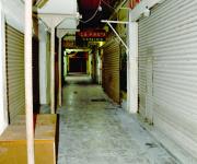 Los tristes pasillos del mercado Zaragoza