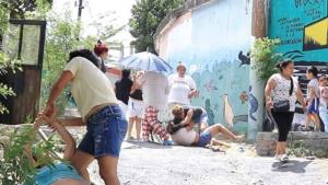 Mujeres arman trifulca por pipa de agua en Nuevo León