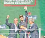 Checo Pérez queda 3ro en  GP de México