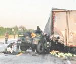 Imprudencia de camionero provocó muerte de militares