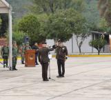 Rinde protesta nuevo comandante