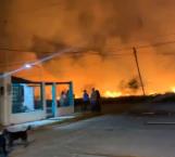 Incendio afecta a familias de La Paz