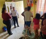 Rescata el DIF a 5 niños abandonados en su hogar