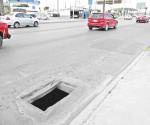 Trampa vial acecha en bulevar Morelos