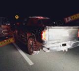 Aseguran 7 camionetas tras agresión a policías