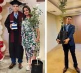 Madrina regala árbol a ahijado en su graduación