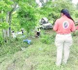 Mueren 5 hondureños en accidente carretero