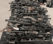 Ejército realiza destrucción de 900 armas de fuego en Reynosa
