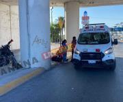 Motociclista atropella a mujer en bulevar Morelos
