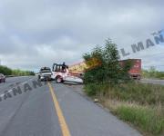 Tiran cadáver en carretera a Río Bravo