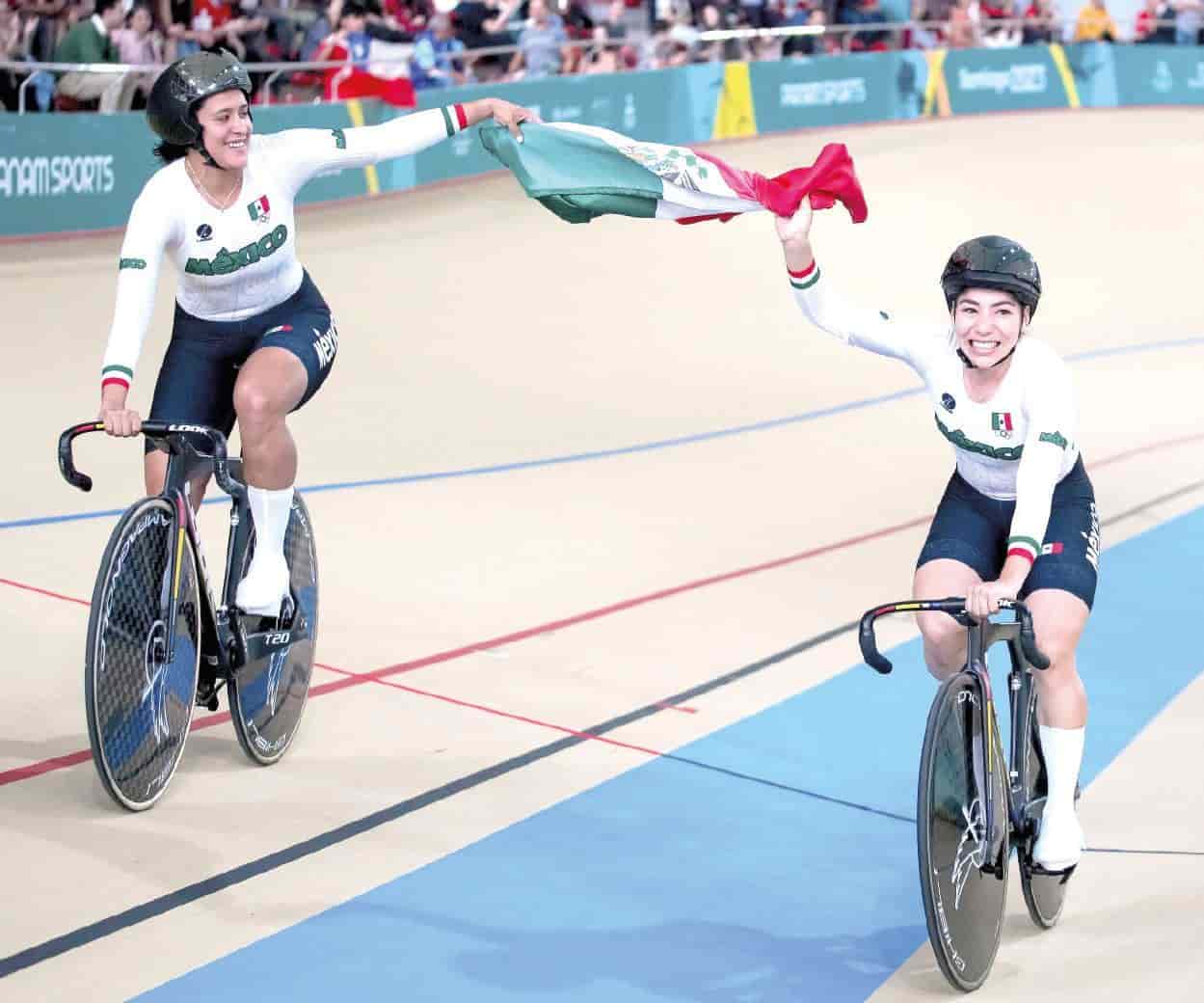 Las mexicanas Gaxiola, Salazar y Verdugo se cuelgan el oro en el campeonato  panamericano de ciclismo