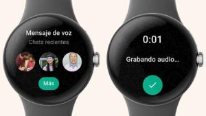 WhatsApp ya está disponible para smartwatch con sistema WearOs