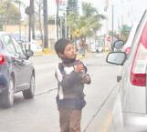 Sacan de las calles a 8 niños